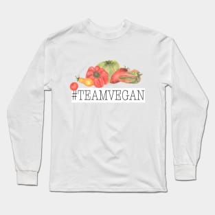 Team Vegan Long Sleeve T-Shirt